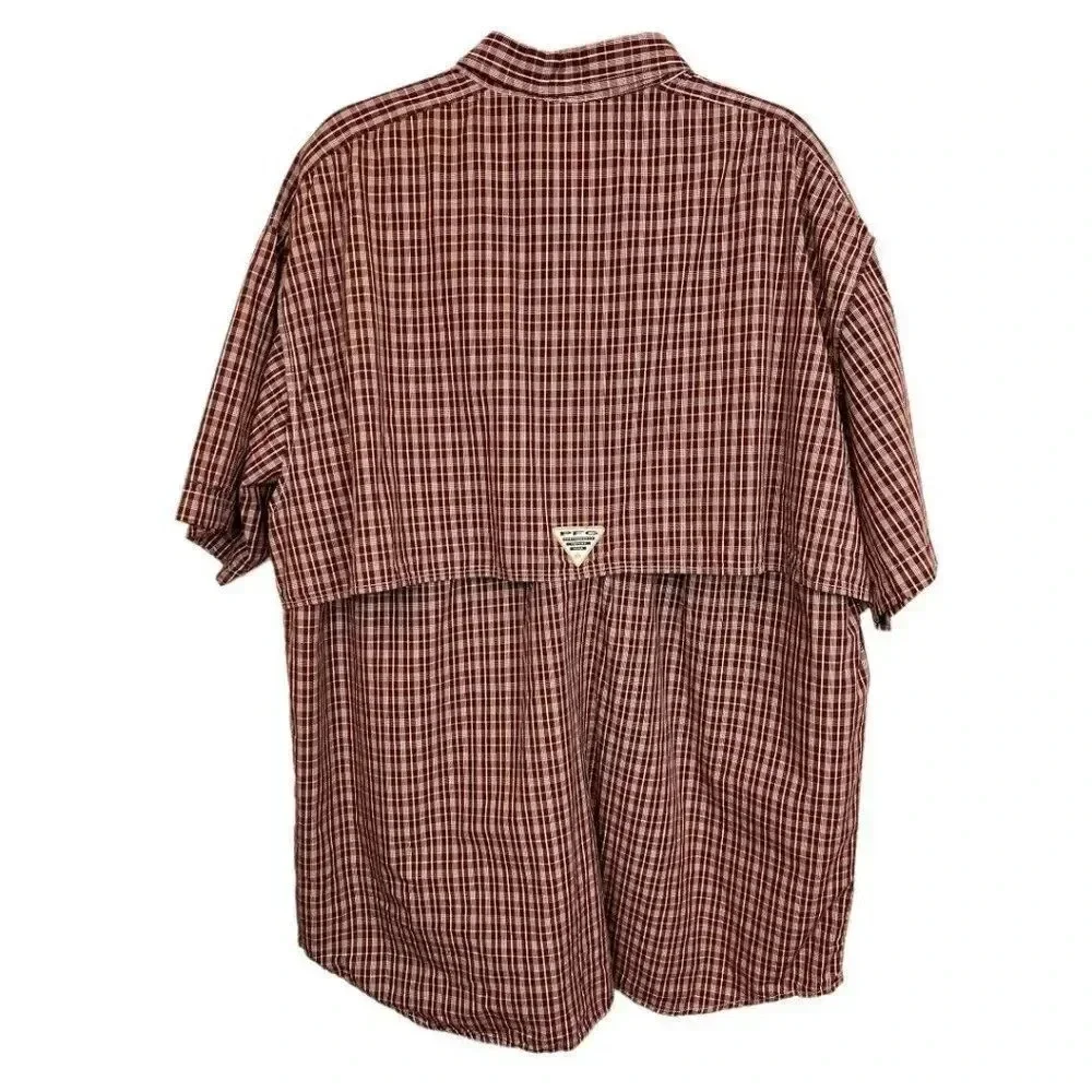 Columbia Men’s PFG Super Bonehead Classic Short Sleeve Shirt Sz 1X/1TF